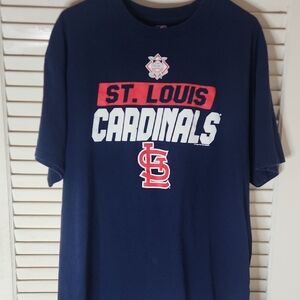 Genuine Merchandise Navy St. Louis Cardinals Tee